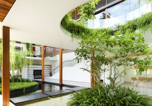 Kiến Trúc NDT | LTTD House | Phủ xanh 50% công trình bằng cây xanh | KTS Nguyễn Đăng Tưởng